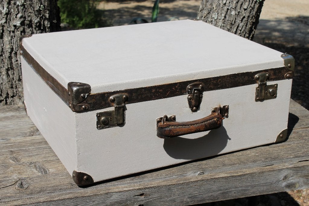Brocante - Forse Franse houten koffers!, Ophalen of Verzenden, Gebruikt, Overige materialen, 70 cm of meer