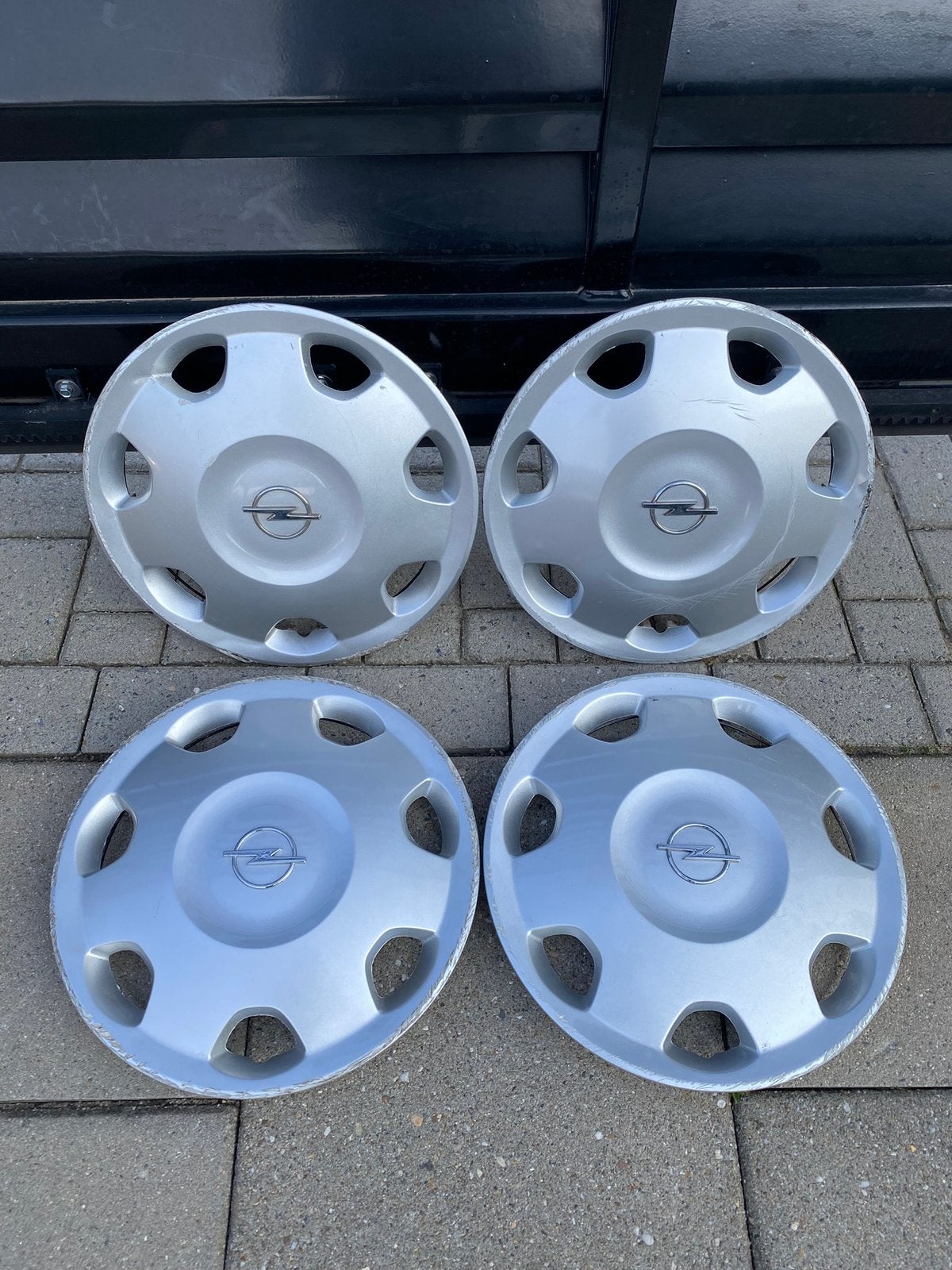 Set originele Opel Corsa C wieldoppen 13” inch, Ophalen of Verzenden, Gebruikt