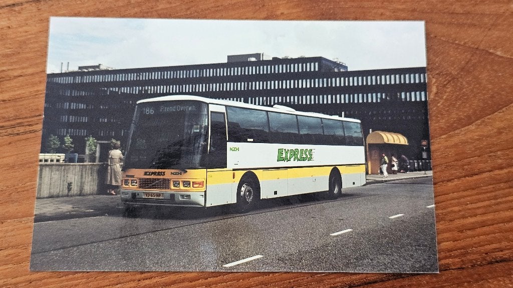 Foto BUS NZH Haarlem 294 Express, Verzamelen, Verzenden, Gebruikt, Bus of Metro, Overige typen