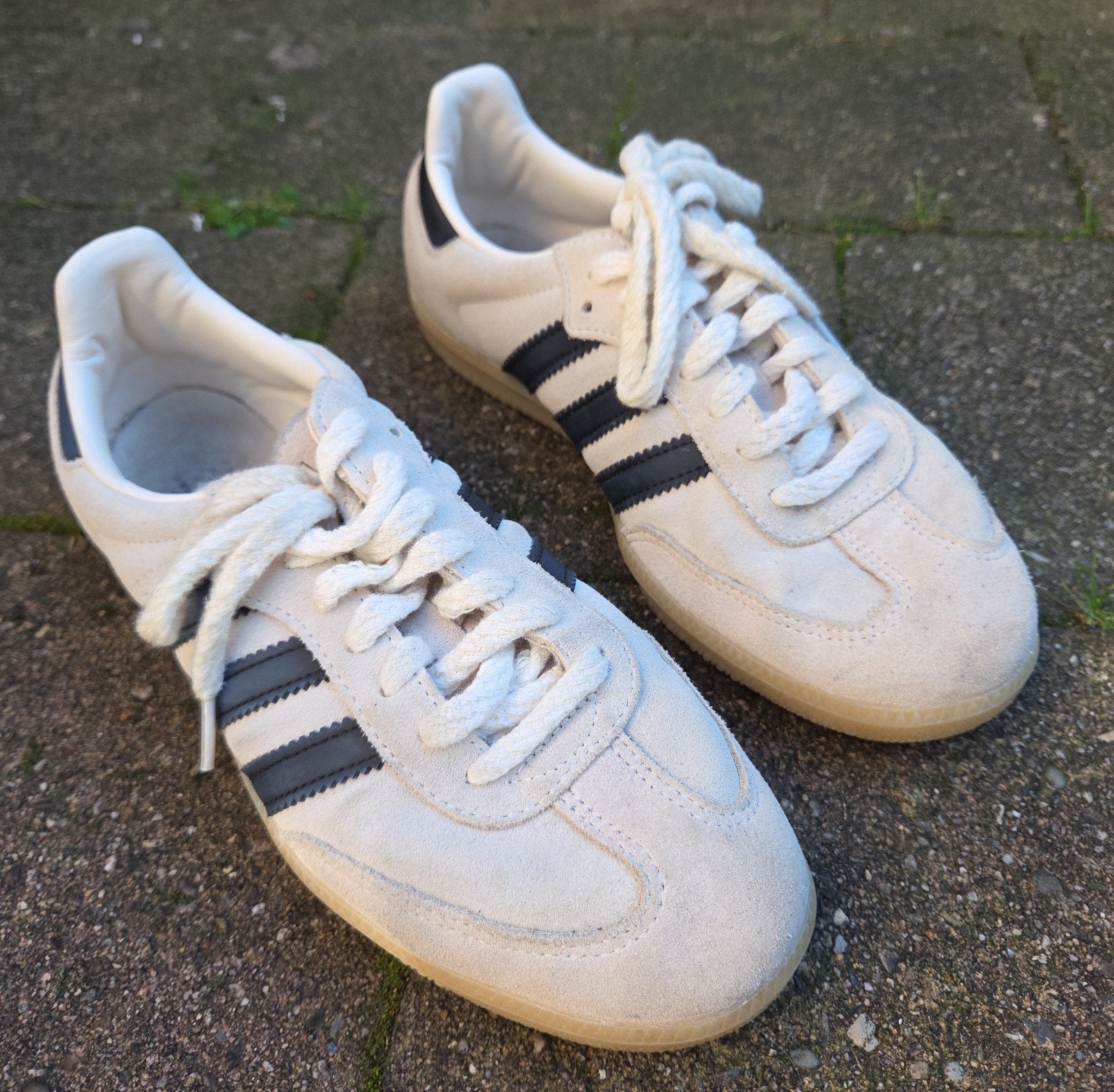 Adidas Samba sneakers maat 42, Adidas, Beige, Ophalen of Verzenden, Sneakers of Gympen