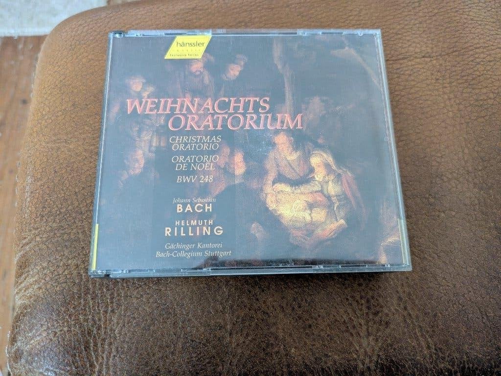 Bach: Weihnachtsoratorium - Rilling (3 CDs), Ophalen of Verzenden, Zo goed als nieuw, Oratorium, Barok