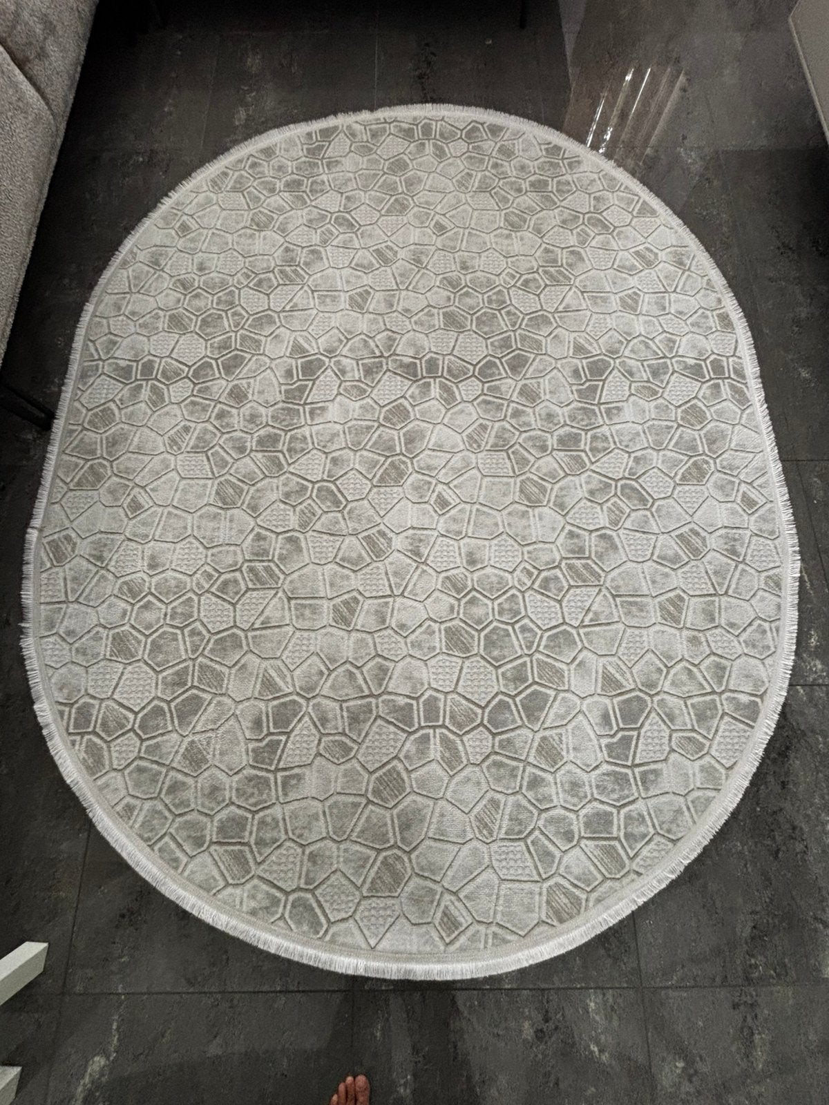 vloerkleed (wasbaar) 200x250, Huis en Inrichting, Ophalen, Ovaal, 200 cm of meer