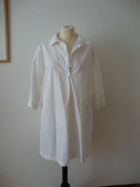 100% katoenen blouse/jurk/tuniek MSCH COPENHAGEN, Ophalen of Verzenden, Zo goed als nieuw, Blauw