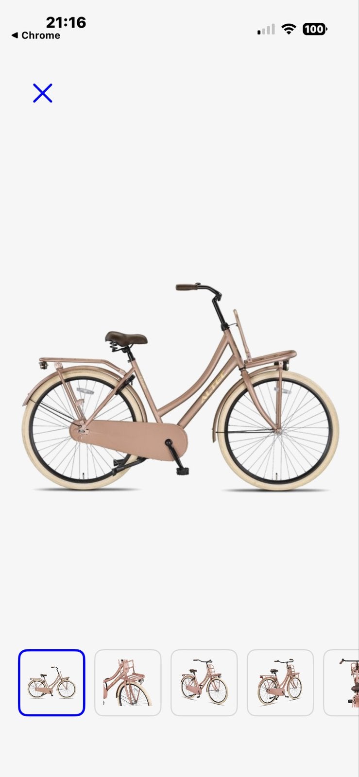 Altec Transportfiets Nieuw - De Kleur roze, Ophalen, Nieuw, Overige merken