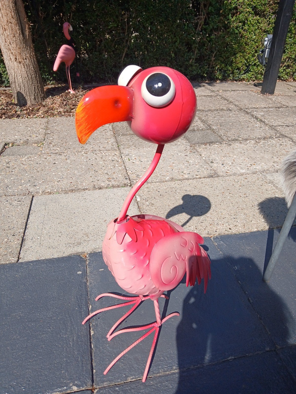 Flamingo voor in de tuin, Ophalen of Verzenden, Nieuw