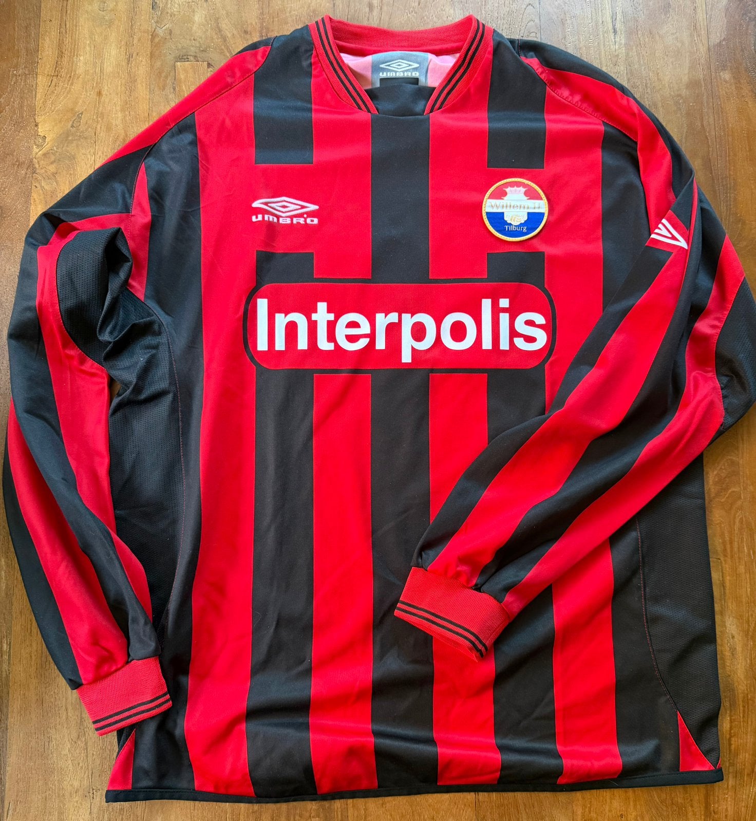 Match worn shirt Willem II Uitshirt seizoenen 2004-2006, Maat XL, Ophalen of Verzenden, Zo goed als nieuw, Shirt