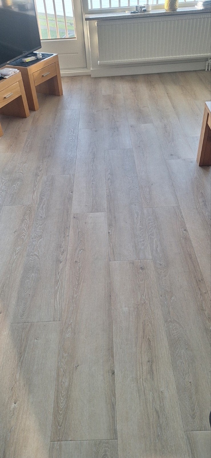 PVC vloer  6,5 m² inclusief lijm, Ophalen, Kunststof, 50 tot 150 cm, Nieuw