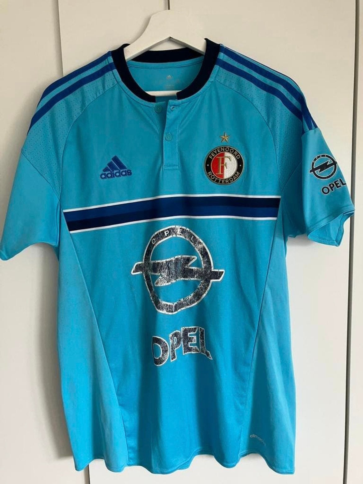 Feyenoord uitshirt 2016 - 2017 kampioensjaar  maat M, Maat M, Verzenden, Gebruikt, Shirt