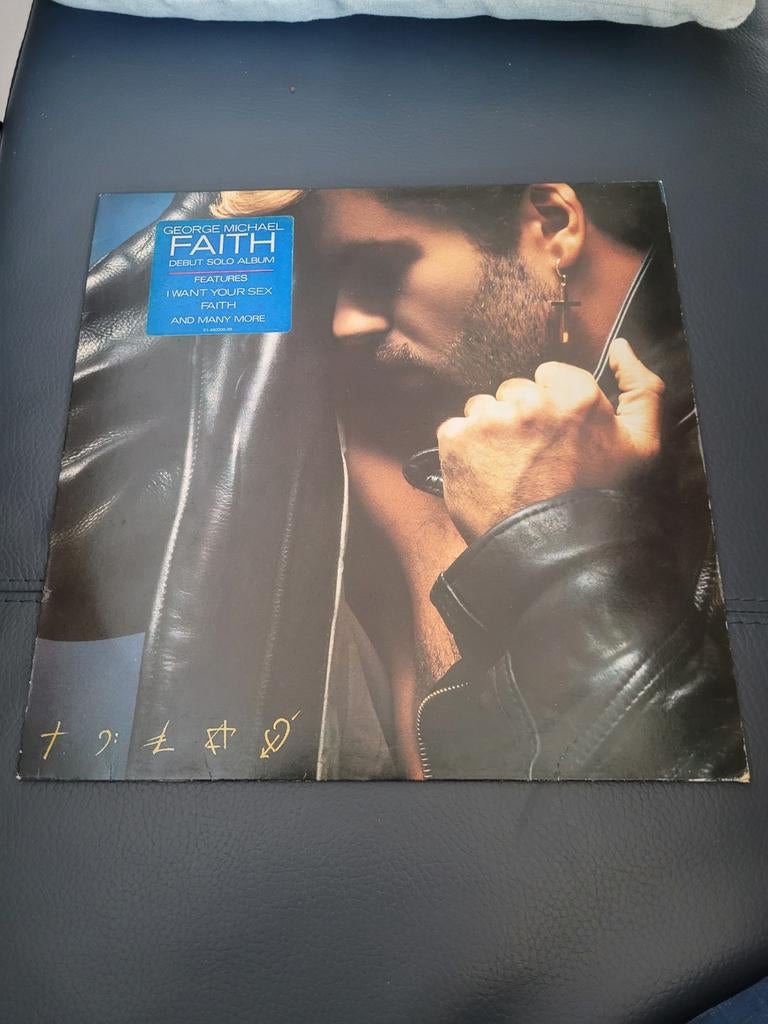 lp,George Michael – Faith, Cd's en Dvd's, Vinyl | Rock, Ophalen of Verzenden, Gebruikt, 12 inch, Poprock