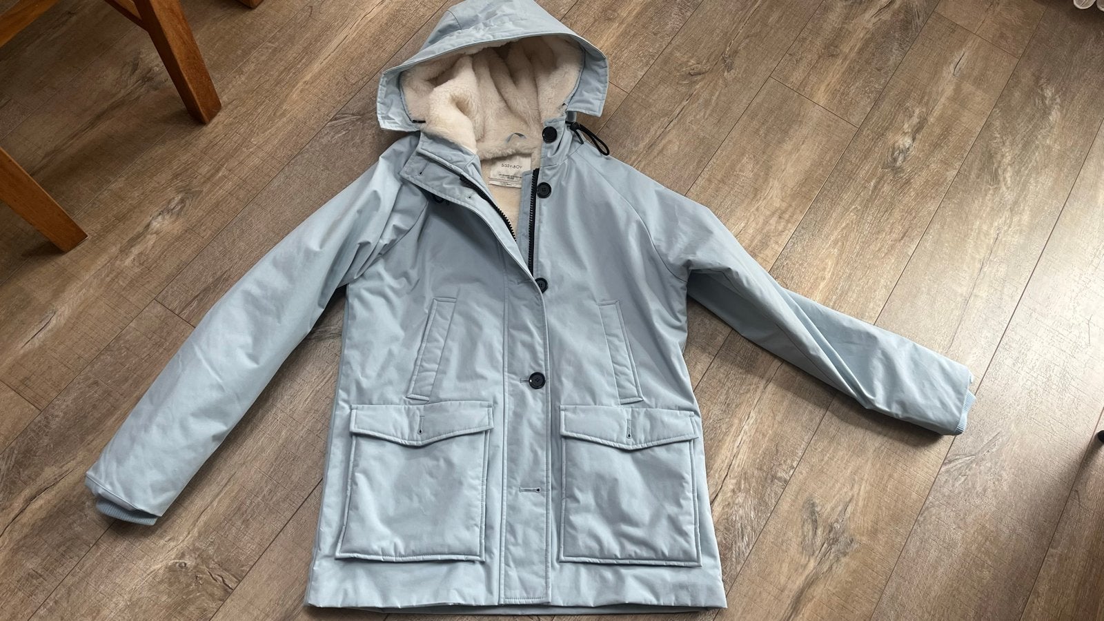 Sissy-Boy winterjas lichtblauw maat S, Verzenden, Zo goed als nieuw, Maat 36 (S), Blauw
