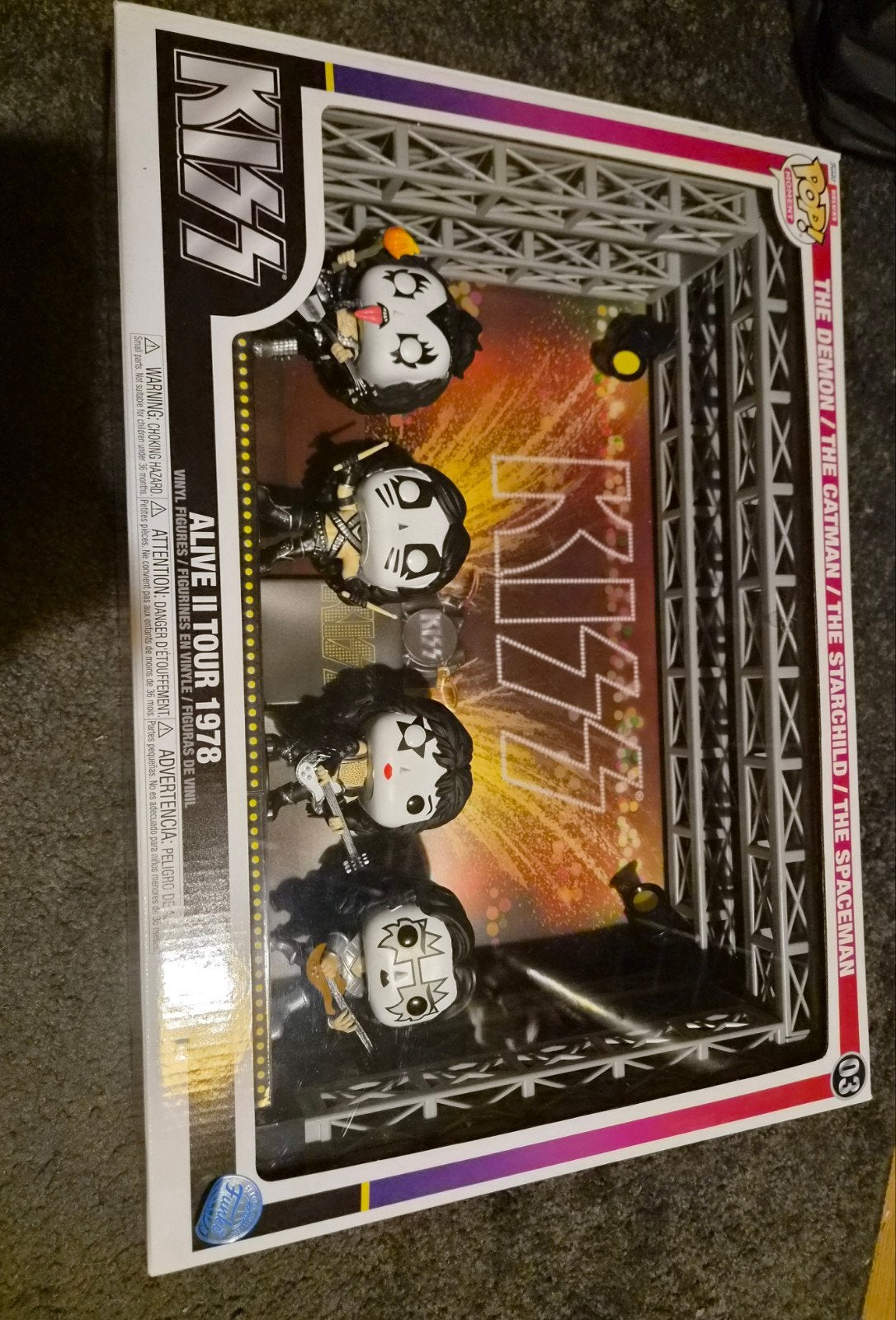 Kiss ALIVE II TOUR 1978 funko pop, Ophalen of Verzenden, Nieuw