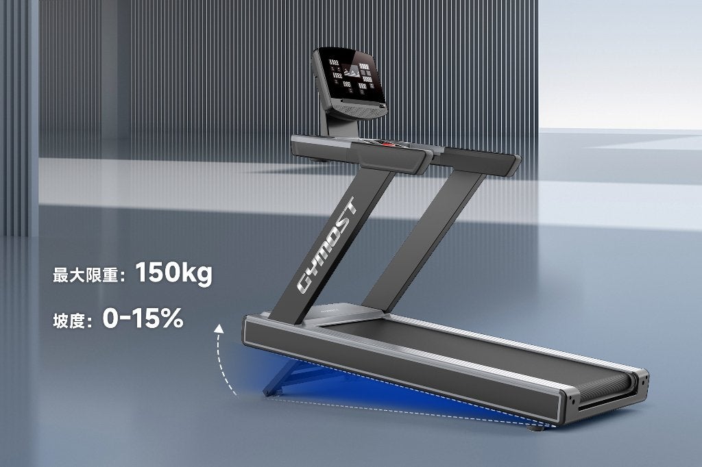 Gymost Endurance T62 Loopband met Hartslag- & Caloriemeter, Buik, Ophalen of Verzenden, Zo goed als nieuw, Metaal