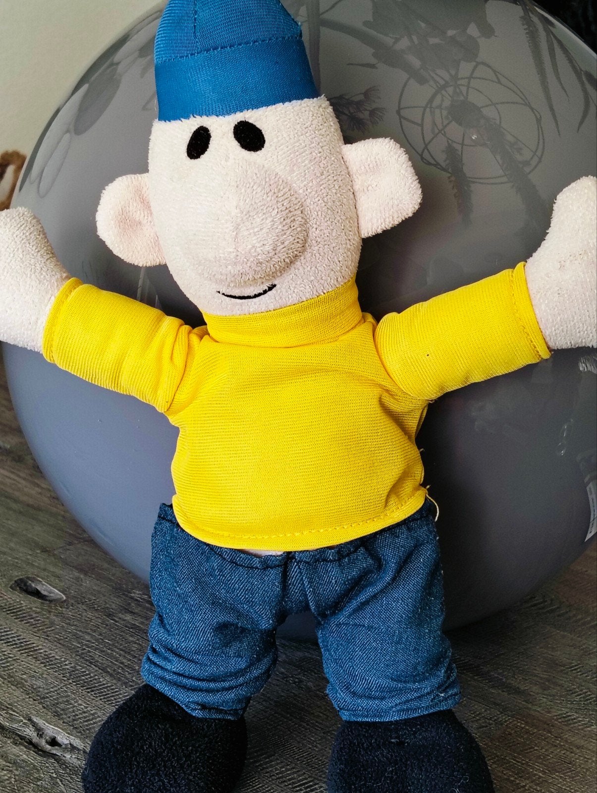 Buurman & Buurman knuffel - 30 cm, Gebruikt, Overige karakters, Overige typen, Blauw