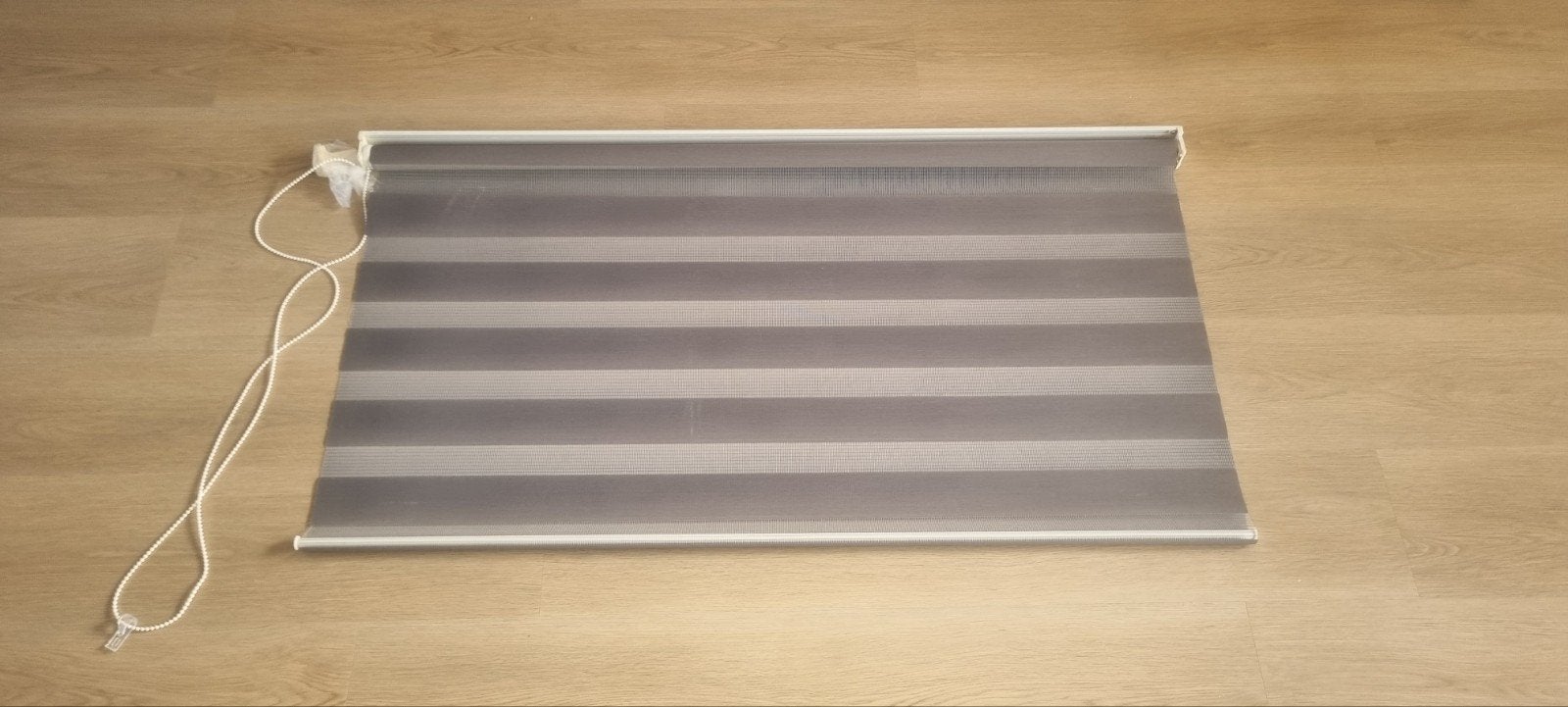 Duo rolgordijn 137cm antraciet, Huis en Inrichting, Ophalen, Duo rolgordijn, Rolgordijn, 137 cm