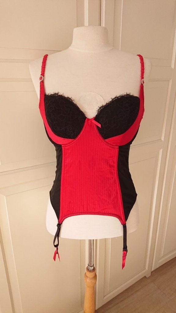 Diverse korset Corset oa Victoria's Secret Soho, Victoria's Secret, Ophalen of Verzenden, Zwart, Body of Korset