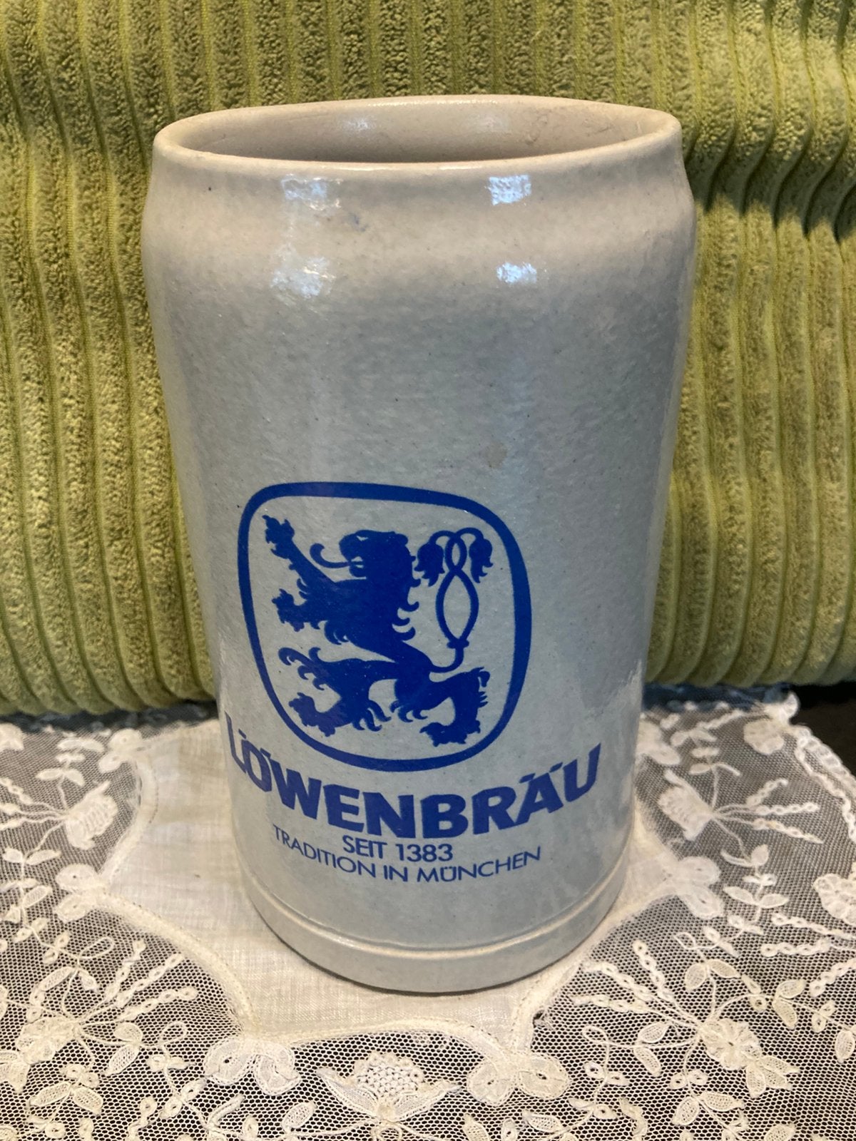 Vintage bierpul Lowenbrau (081024), Verzamelen, Biermerken, Ophalen of Verzenden, Gebruikt, Pul(len), Overige merken