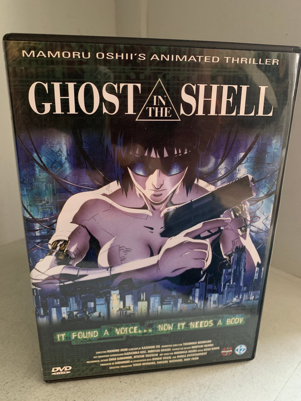 Ghost in the Shell DVD - Anime Klassieker, Gebruikt, Tekenfilm, Anime (Japans), Ophalen of Verzenden