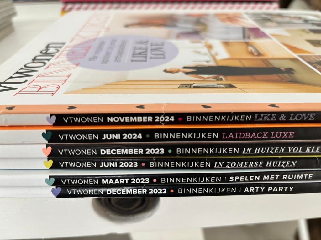Diverse Woon- en Tuinmagazines: Stijlvol Wonen, vtwonen, Lan, Ophalen of Verzenden, Gelezen, Overige typen