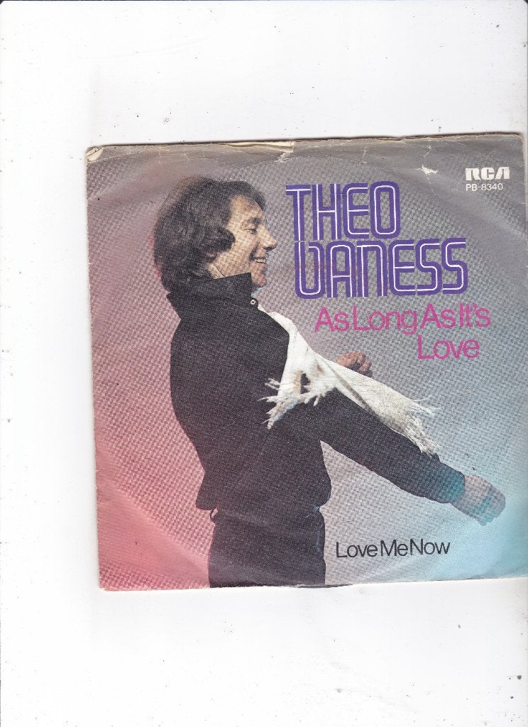7" Single Theo Vaness - As long as it's love, Gebruikt, 7 inch, Single, Dance