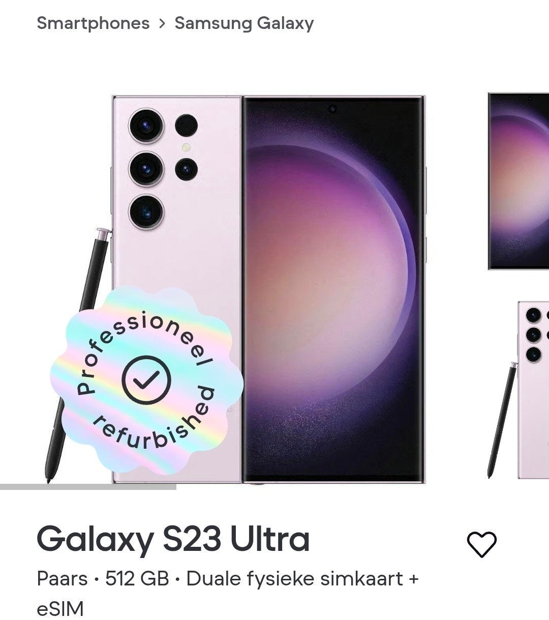 Samsung Galaxy S23 Ultra - Zeer goede staat, Telecommunicatie, Mobiele telefoons | Overige merken, Ophalen of Verzenden, Zo goed als nieuw