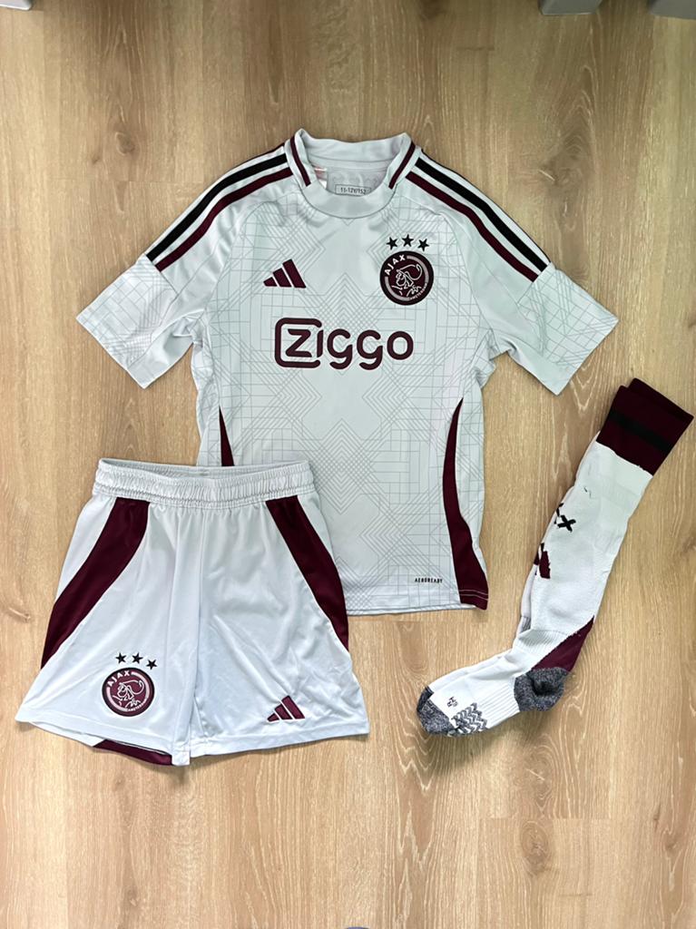 Ajax derde tenue Adidas 24/25 Maat 152, Kinderen en Baby's, Kinderkleding | Maat 152, Gebruikt, Jongen of Meisje, Sport- of Zwemkleding