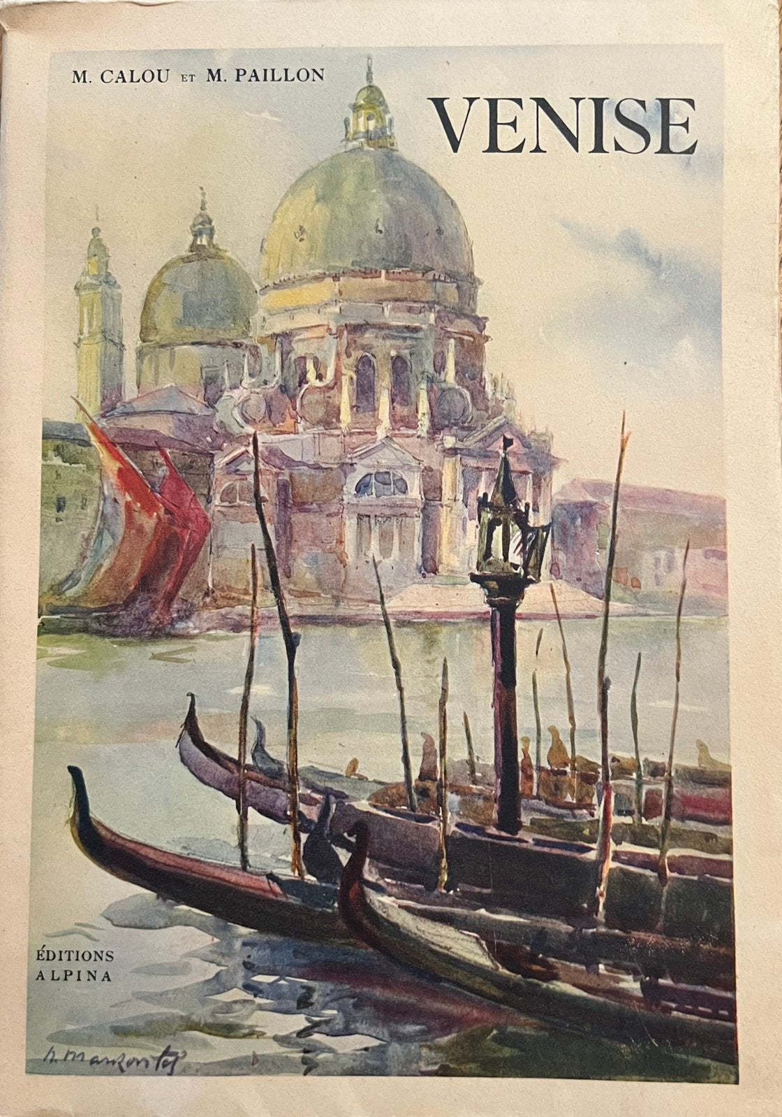 Boek Venise M. Calou en M. Paillon, Ophalen of Verzenden