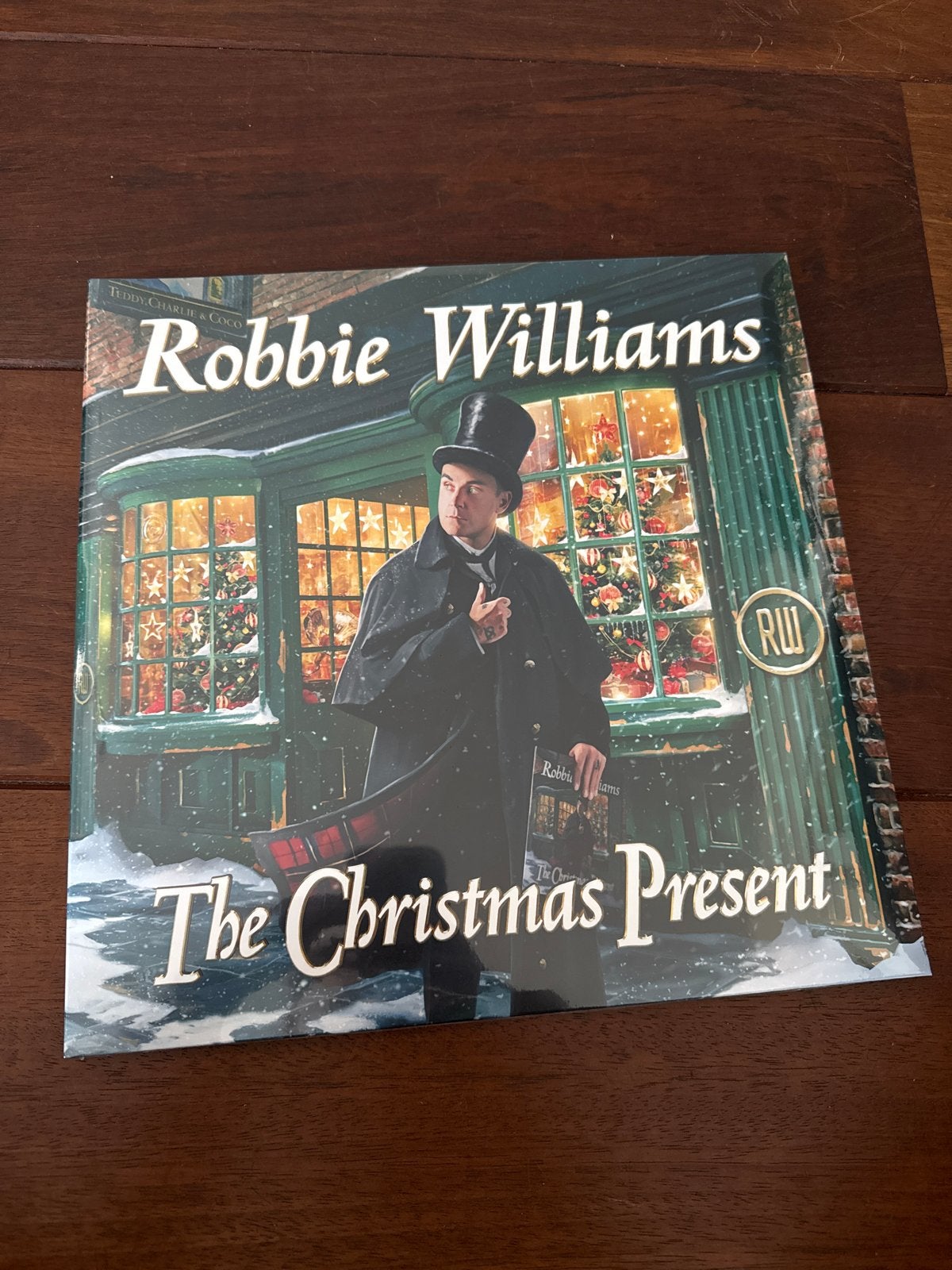 The Christmas present - Robbie Williams - green vinyl, Ophalen, LP, Pop, 12 inch