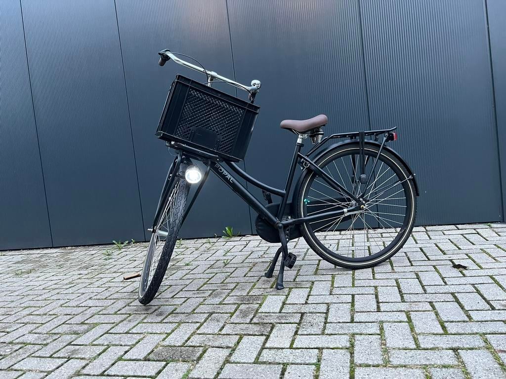 Popal fiets, Fietsen en Brommers, Fietsen | Dames | Omafietsen, Gebruikt, 56 cm of meer, Versnellingen, Velgrem, Ophalen