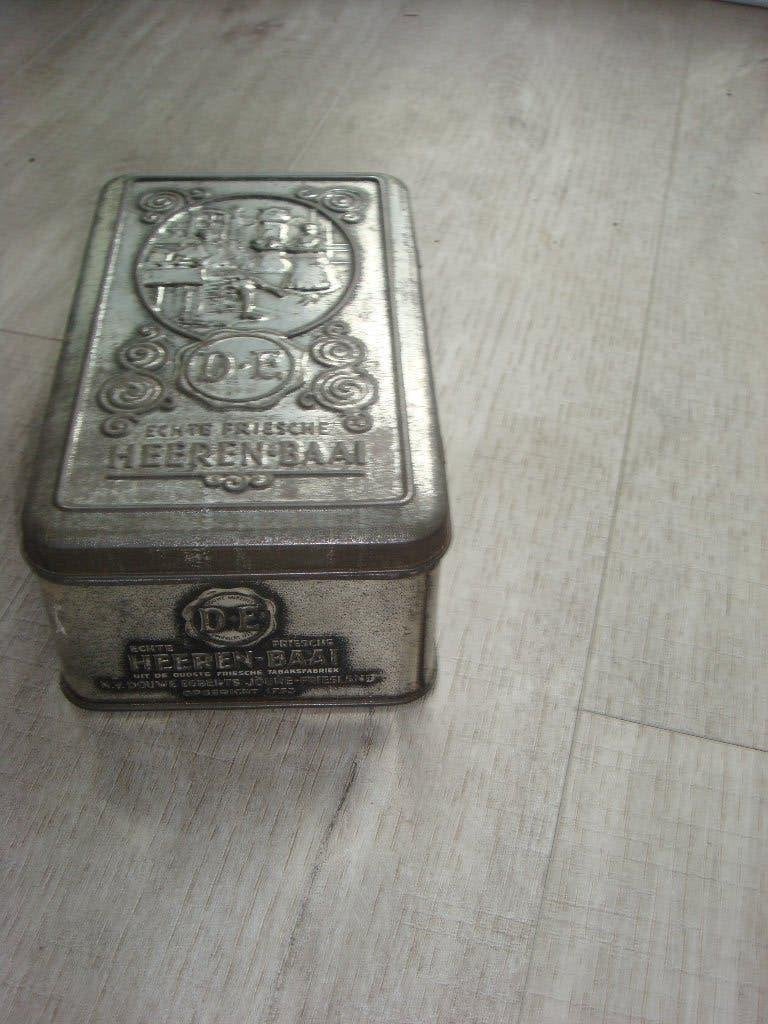 Vintage Douwe Egberts Heeren-Baai pijptabak, Verzamelen, Ophalen of Verzenden, Gebruikt, Overige, Douwe Egberts