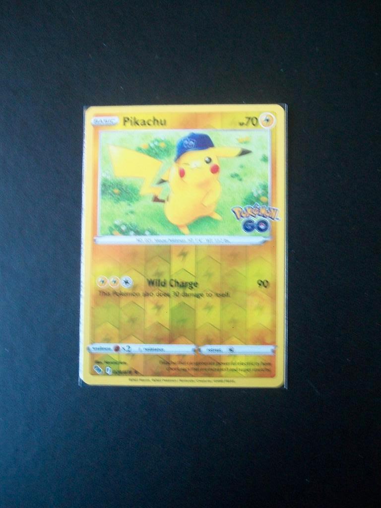 9871: Nieuwe Pokemon GO Kaart holofoil PIKACHU HP 70 028/078, Verzenden, Nieuw, Losse kaart, Foil