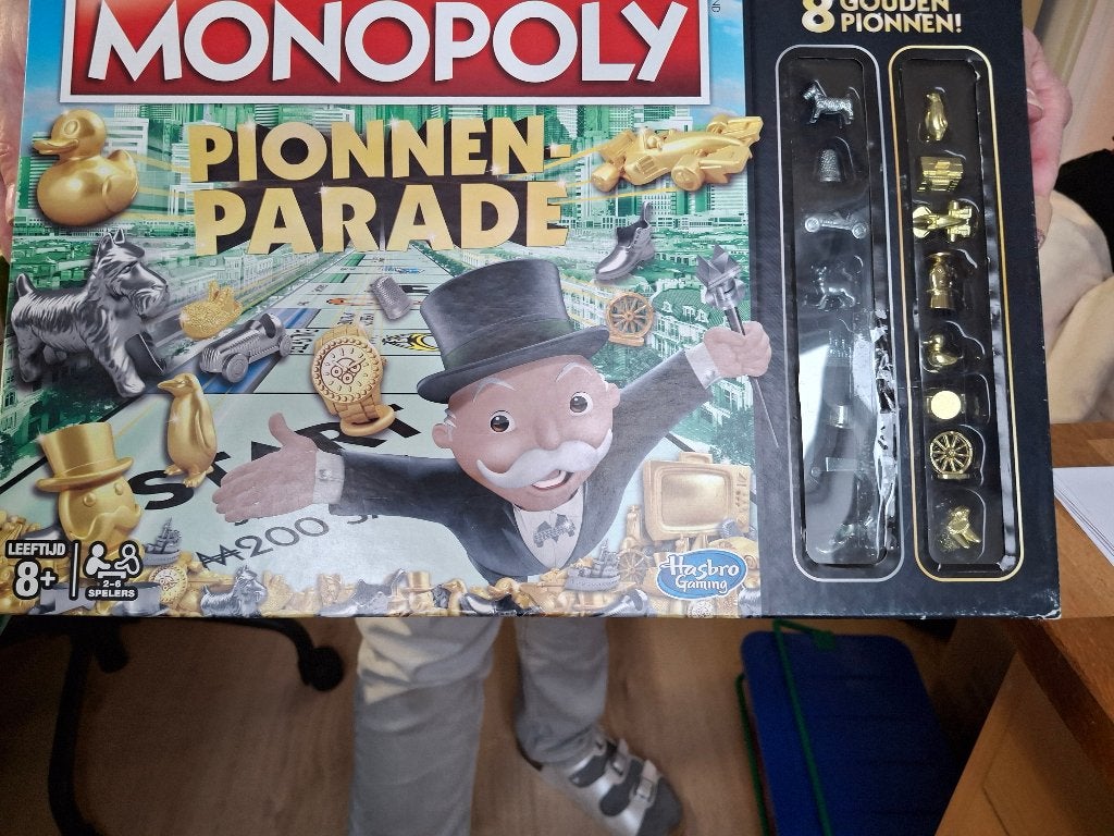 Monopoly pionnen parade, Vijf spelers of meer, Ophalen, Gebruikt, Parker