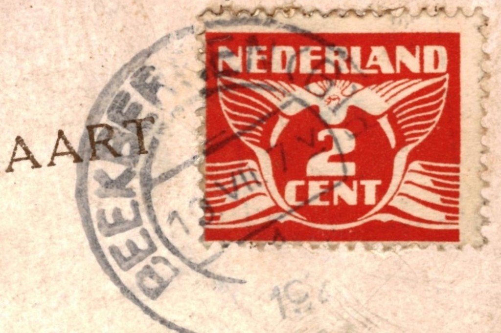 939752 Apeldoorn Oranjepark jr 20 Gelopen met postzegel, Ophalen of Verzenden, 1920 tot 1940, Gelopen, Gelderland