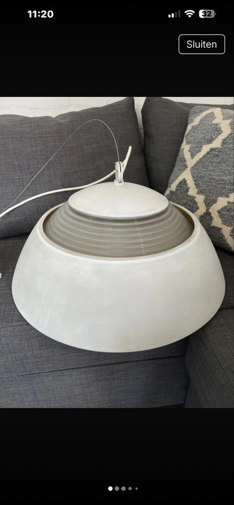 Louis Poulsen designlamp, Huis en Inrichting, Lampen | Hanglampen, Ophalen, Gebruikt, Metaal, Minder dan 50 cm