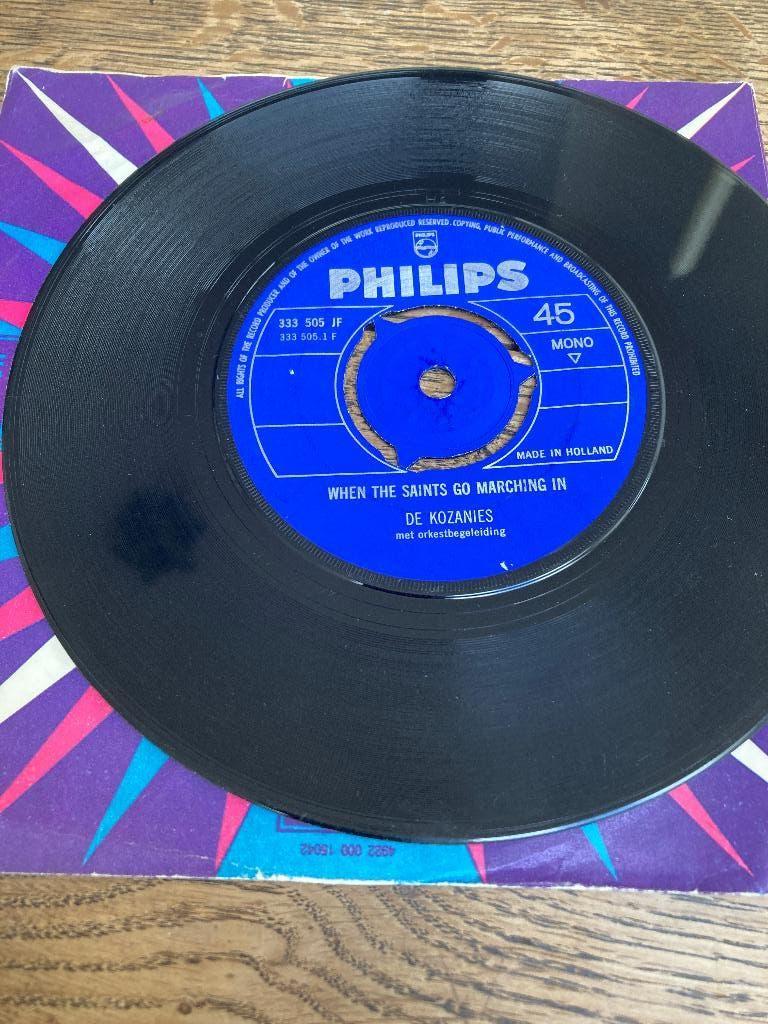 7" single Kozanies; When the Saints Down by the riverside, Ophalen of Verzenden, Gebruikt, Pop