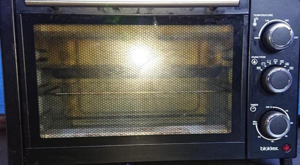 Blokker Elektrische Oven - 1500W - Compacte Mini-Oven, Witgoed en Apparatuur, Ovens, Ophalen of Verzenden, Minder dan 45 cm, Minder dan 45 cm