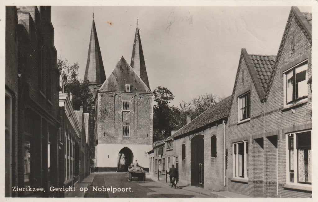 ZIERIKZEE Nobelpoort 1950, Verzamelen, Verzenden, 1940 tot 1960, Gelopen, Zeeland