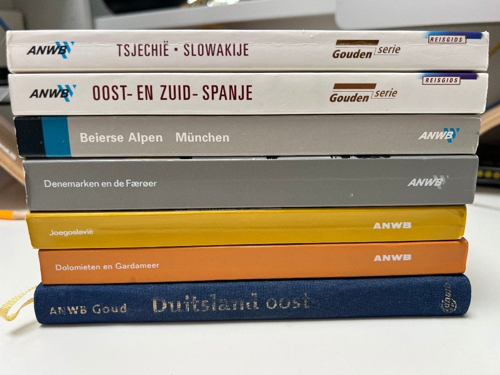 Reisgidsen ANWB - Een 7- tal reisgidsen ANWB, Boeken, Gelezen, ANWB, Europa, Ophalen of Verzenden