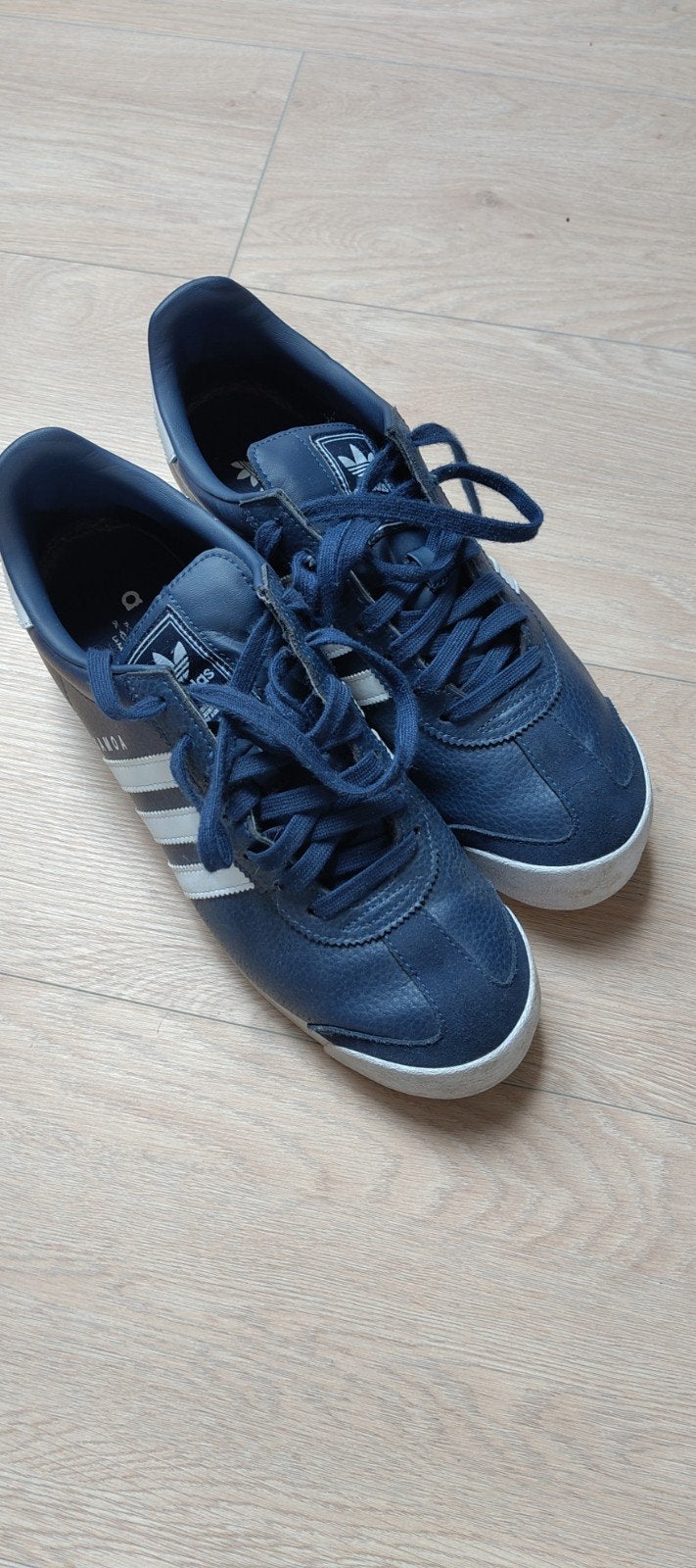 Adidas Samoa sneakers maat 44 - Donkerblauw, Blauw, Ophalen of Verzenden, Sneakers of Gympen, Adidas