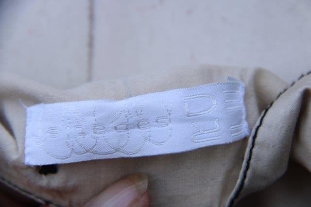 Jurk beige Fred Sabatier mt 44 Vaste prijs AANBIEDING, Maat 42/44 (L), Ophalen of Verzenden, Zo goed als nieuw, Onder de knie