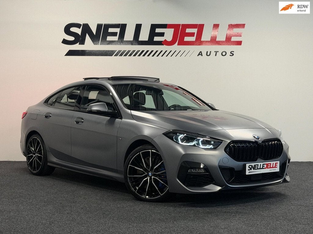 BMW 2-serie Gran Coupé 218i M Sport|PANO|ACC|HARMANN KARDON, Auto's, BMW, Gebruikt, Zwart, 138 pk, Bedrijf