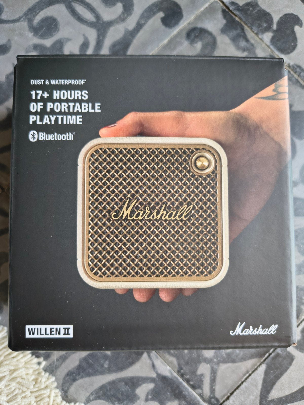Marshall willen 2 bluetooth speaker, Overige merken, Overige typen, Ophalen of Verzenden, Zo goed als nieuw