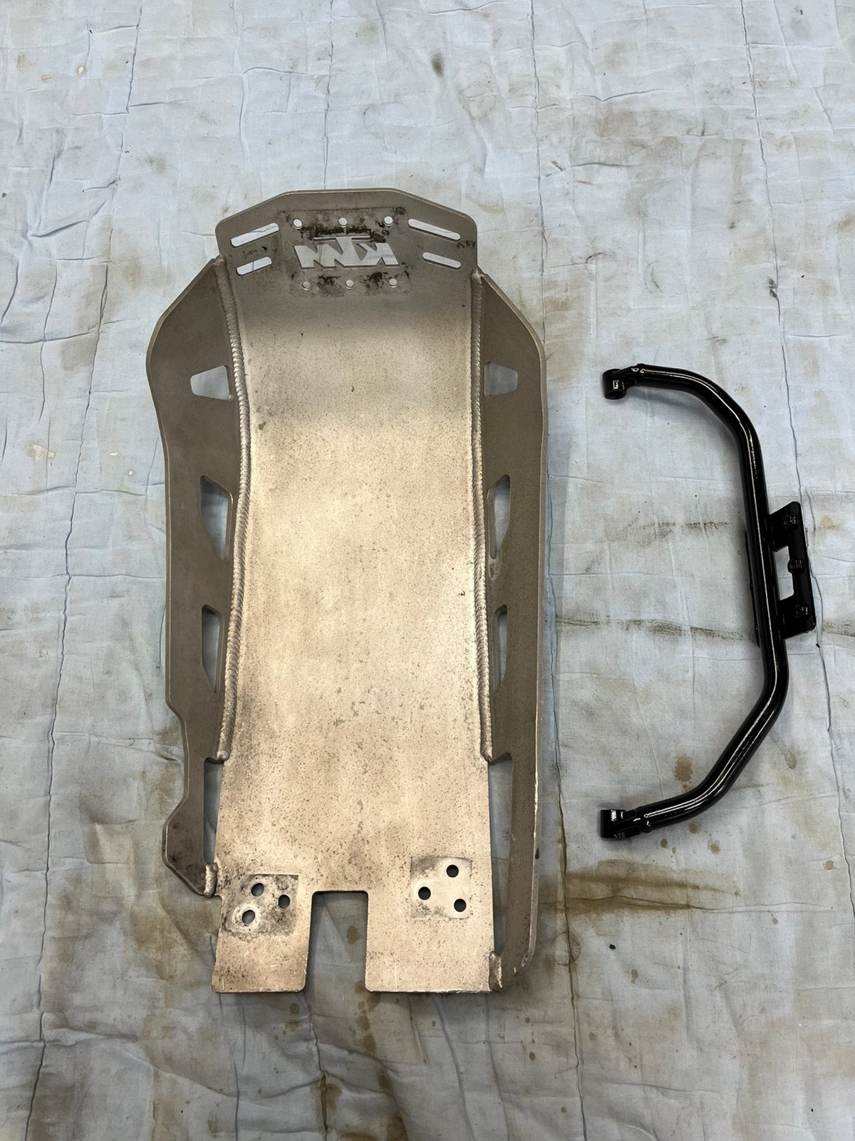 KTM 1290 Super Adventure skidplate 1190 / 1090, Ophalen of Verzenden, Gebruikt