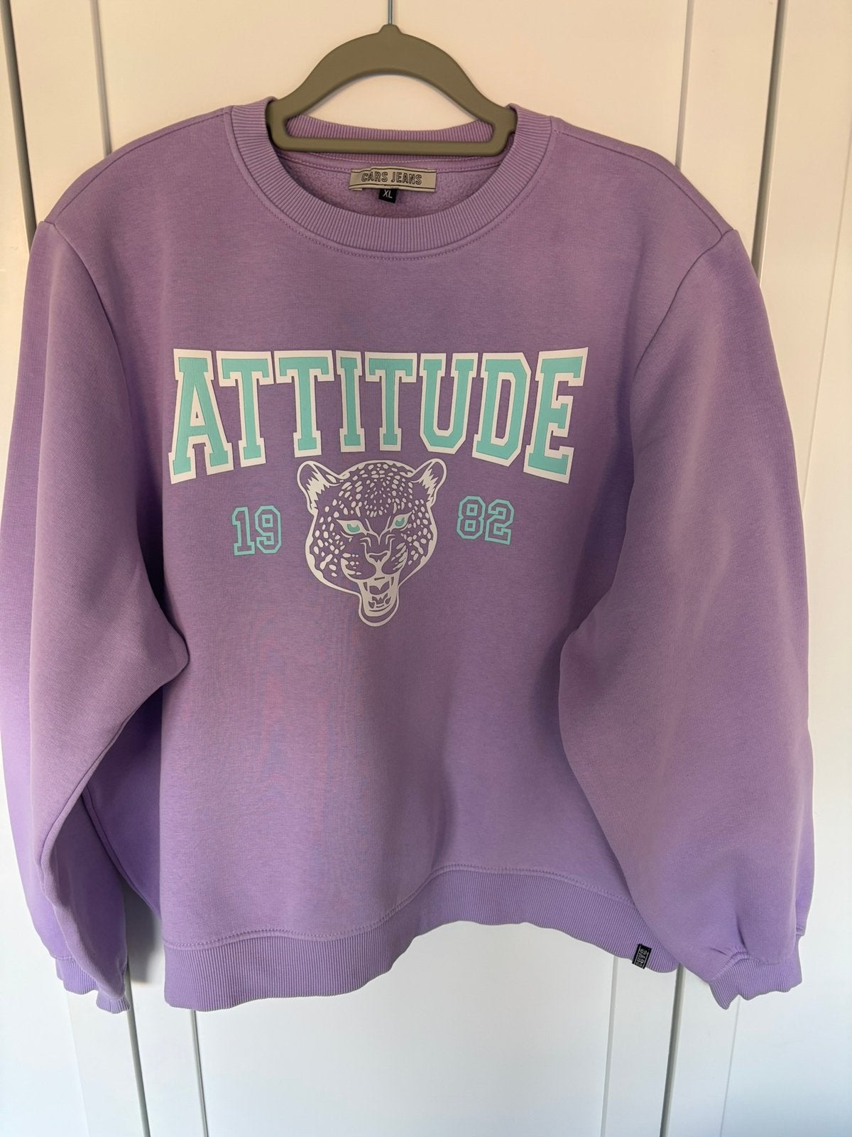 Cars sweater maat XL, Ophalen of Verzenden, Zo goed als nieuw, Maat 46/48 (XL) of groter, Paars