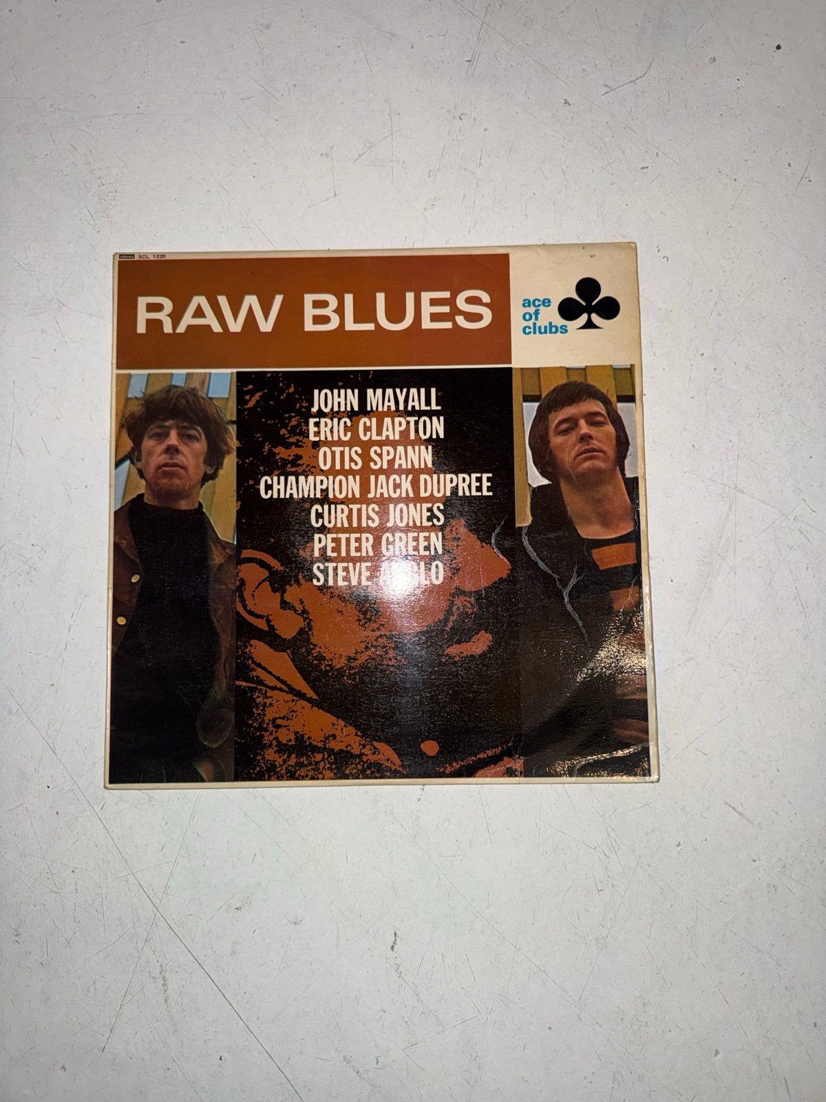 Raw Blues LP - John Mayall, Eric Clapton, Otis Spann, LP, Gebruikt, Ophalen of Verzenden, 12 inch