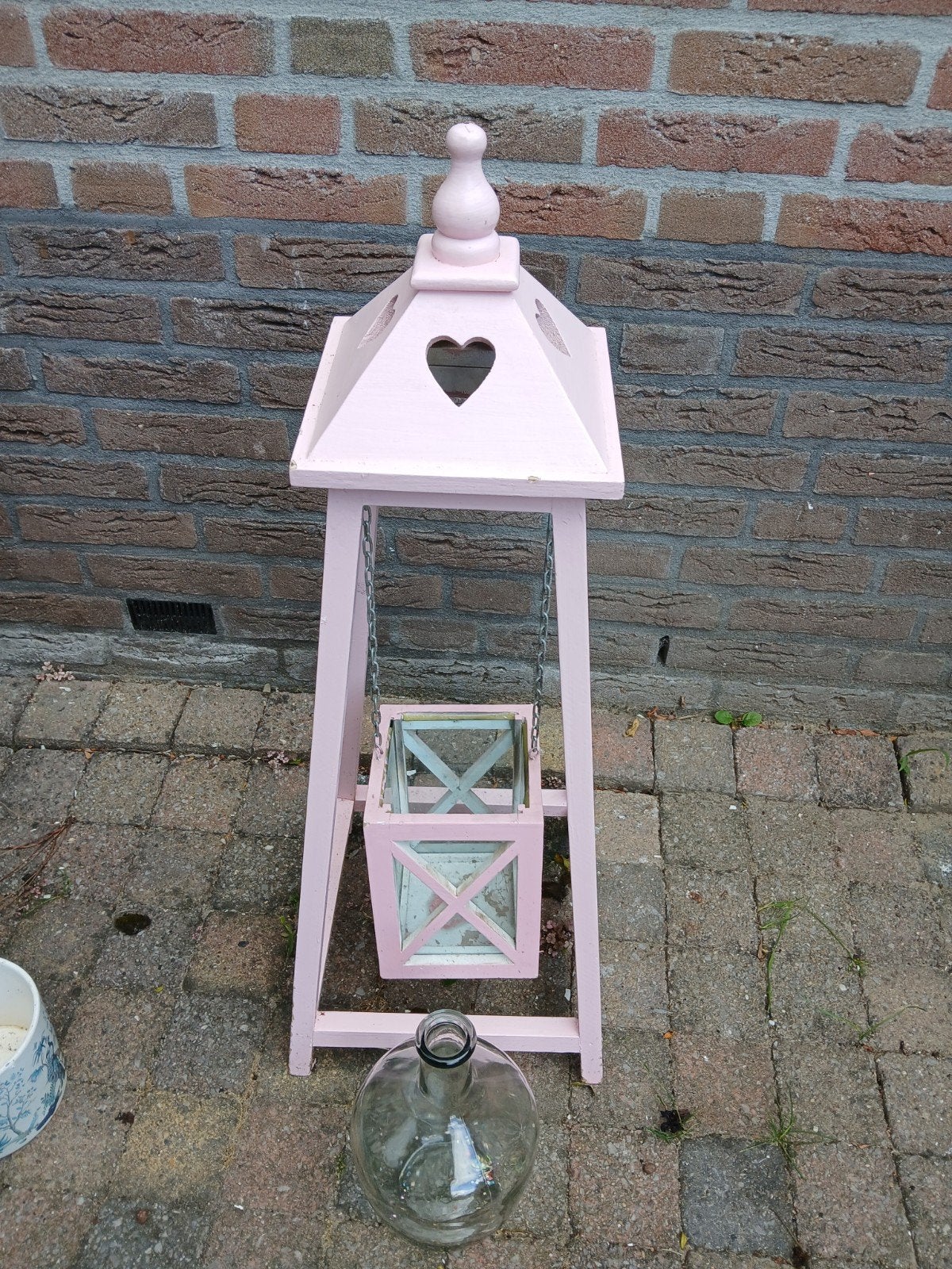 Windlicht gratis, Ophalen, Hout