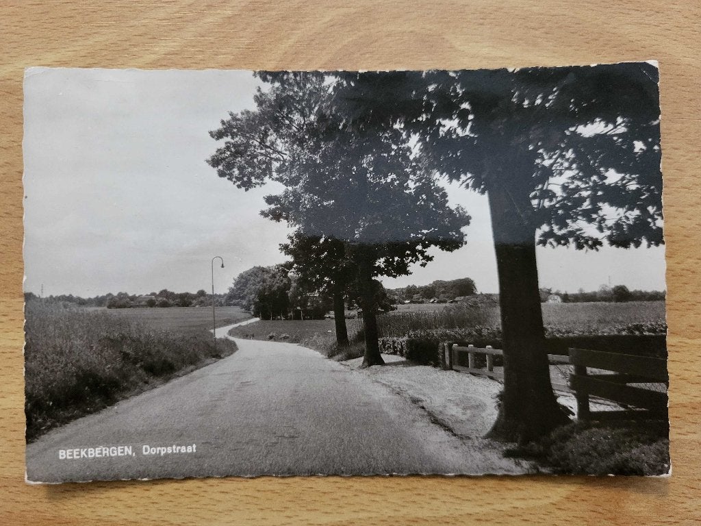 ansicht Beekbergen Dorpsstraat Dorpstraat, Ophalen, Voor 1920, Gelderland