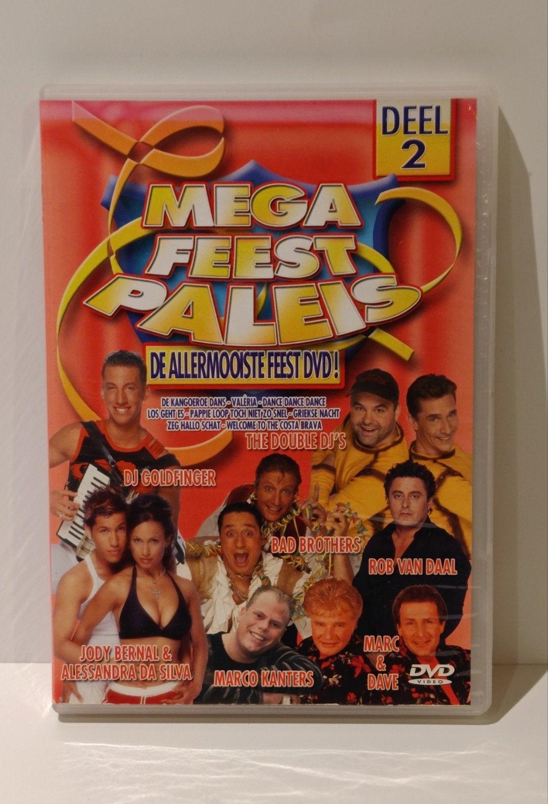 Mega Feest Paleis Deel 2 De Allermooiste Feest‑DVD dans hits, Alle leeftijden, Ophalen of Verzenden, Zo goed als nieuw
