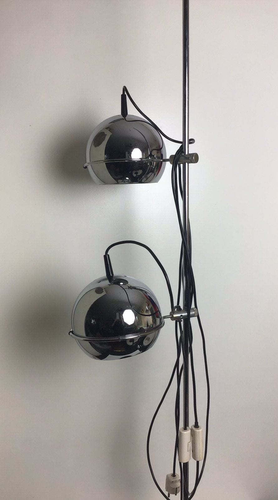 vintage vloerlamp, space age, Hala, Gepo, ‘60  eyeball, Huis en Inrichting, Lampen | Vloerlampen, Ophalen, Zo goed als nieuw, 150 tot 200 cm