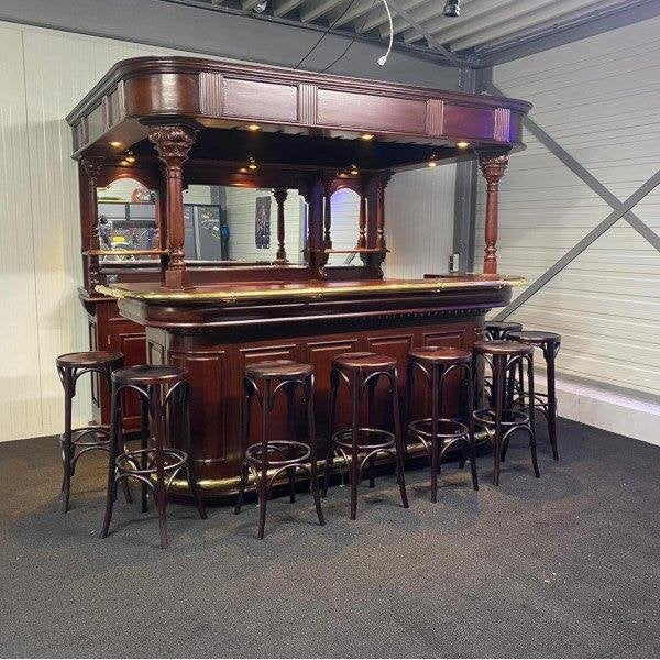20983 Thuisbar Mahonie 2.50m, Ophalen, Nieuw