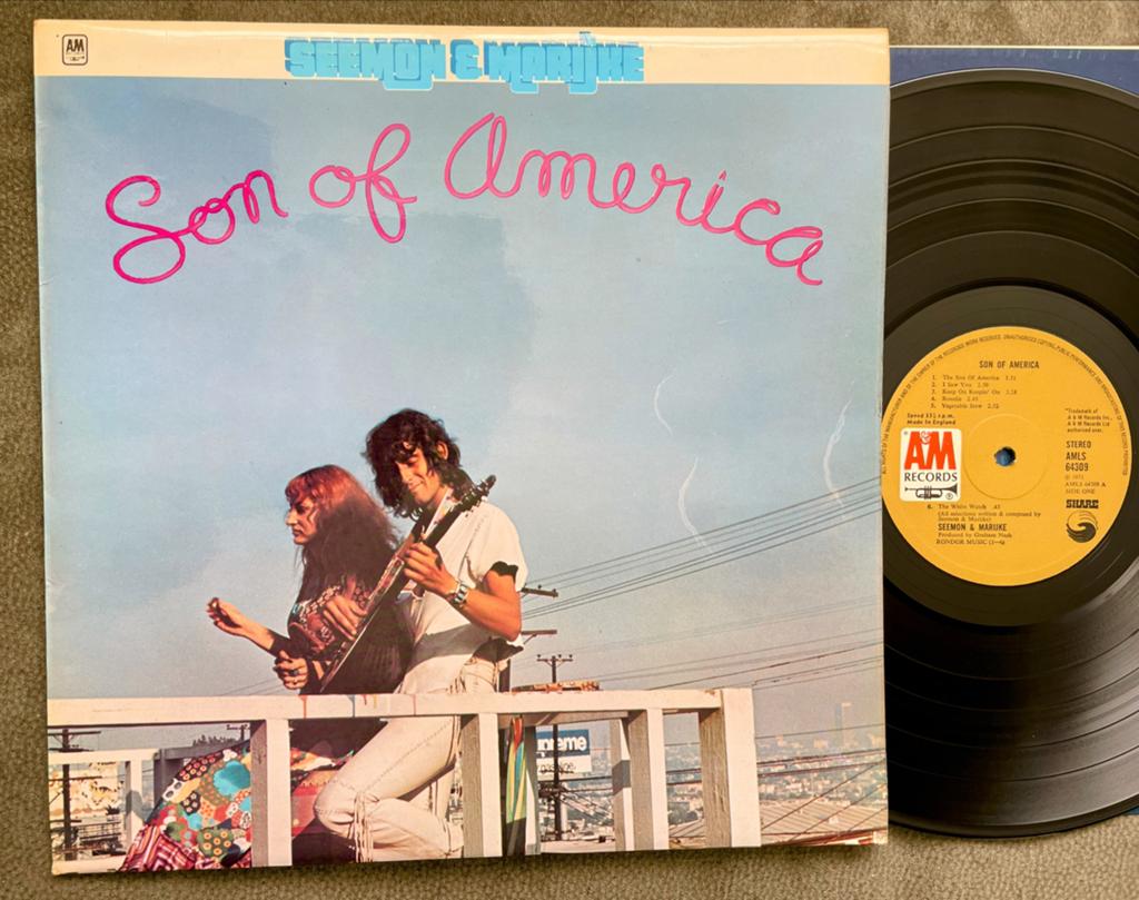 Seemon & Marijke - Son of America LP (1971), Cd's en Dvd's, Vinyl | Pop, LP, Gebruikt, Originele persing, Ophalen of Verzenden